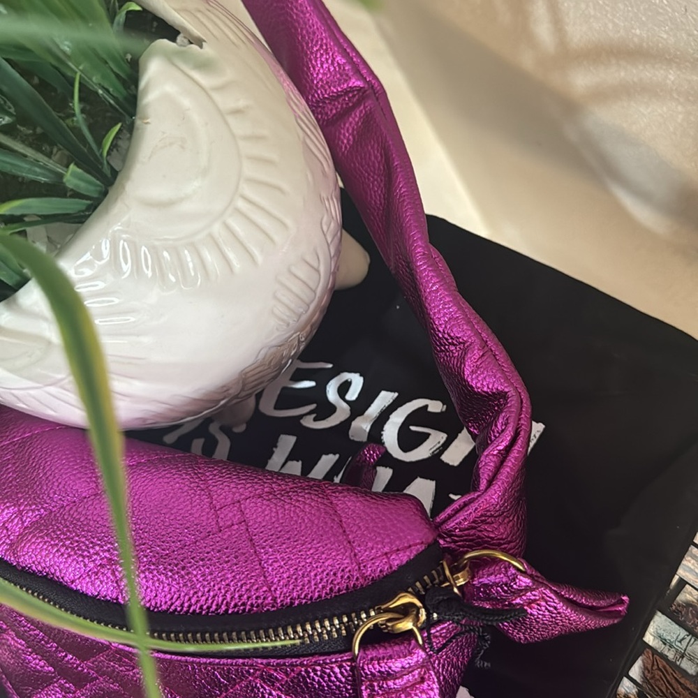 - Kurt Geiger Small Kensington Soft Quilted Leather Belt Bag - Picture 7 of 17